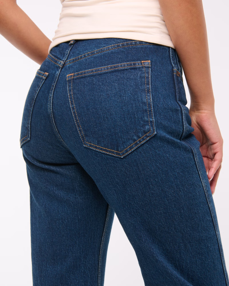 Women's High Rise 90s Relaxed Jean | Women's Bottoms | Abercrombie.com | Abercrombie & Fitch (UK)