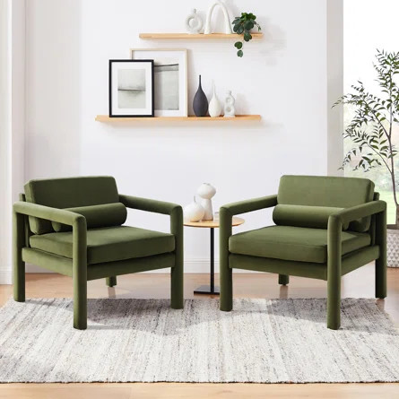 Brennyn Velvet Armchair | Wayfair North America