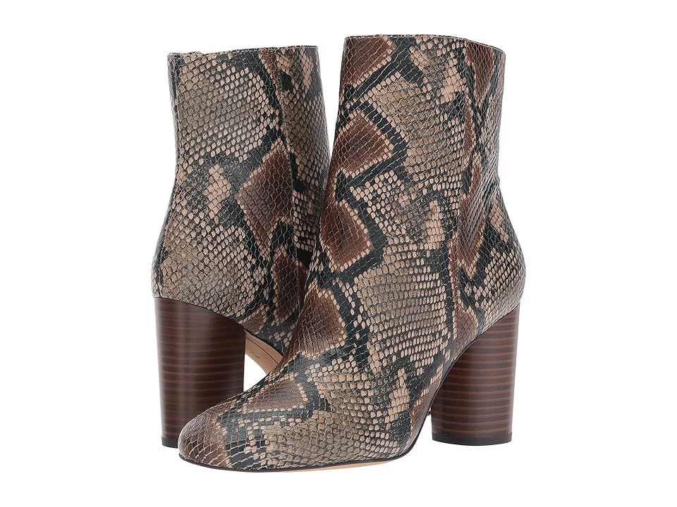 Sam Edelman Corra (Brown Multi Diamond Snake Leather) Women's Shoes | 6pm