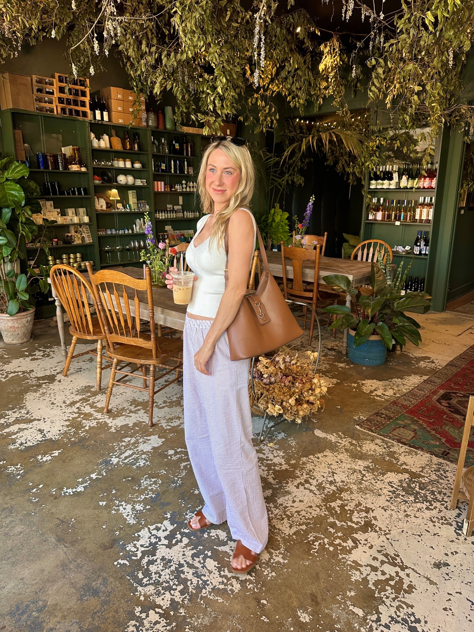 The white color in these slides is on sale today for $4 off! I’ll be wearing the cognac ones into fall. They are only $20 full price! I got my normal size. 

#LTKSaleAlert #LTKShoeCrush #LTKFindsUnder50