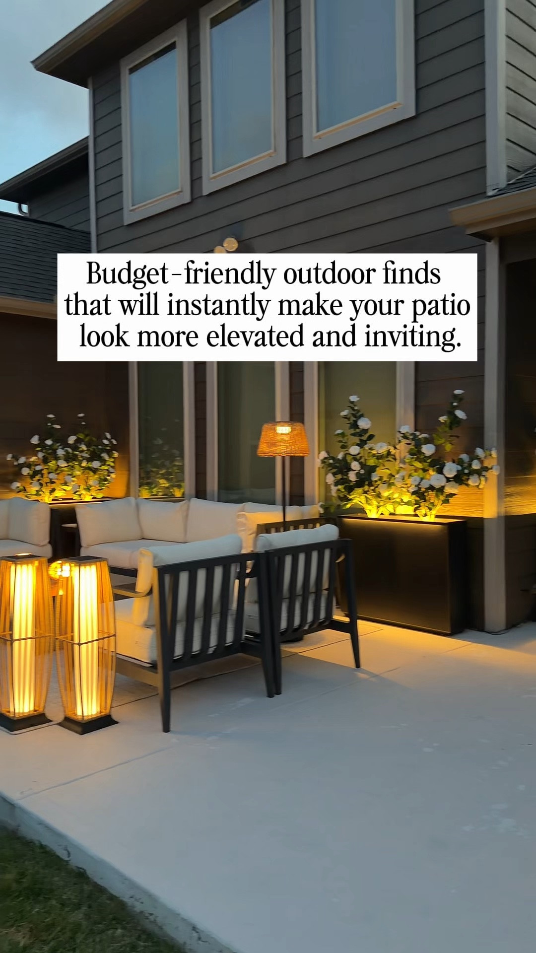#ad These new outdoor lightings are from @Wayfair and honestly some of my favorite budget-friendly outdoor finds I added to our patio recently. They instantly make the space feel warmer, more elevated, and so much more inviting without changing your whole furniture setup. I also love that all three of them are durable and water-resistant, which makes them perfect for outdoor use. #wayfairpartner #wayfair @Shop.LTK #liketkit

#LTKHome