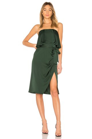 Lovers and Friends Violet Midi in Emerald from Revolve.com | Revolve Clothing (Global)