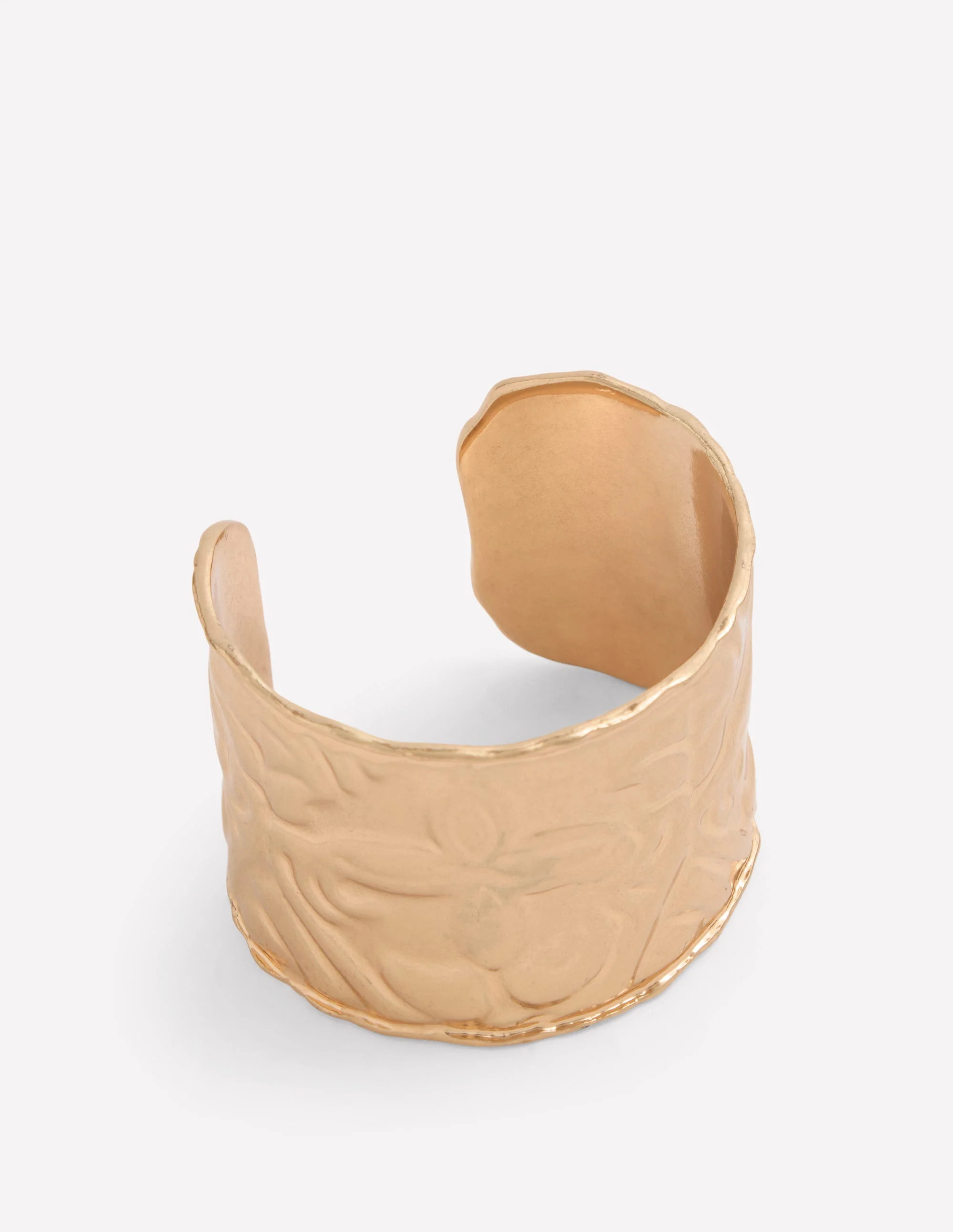 Heart Stamp Cuff Bracelet-Gold Colour | Boden (US)
