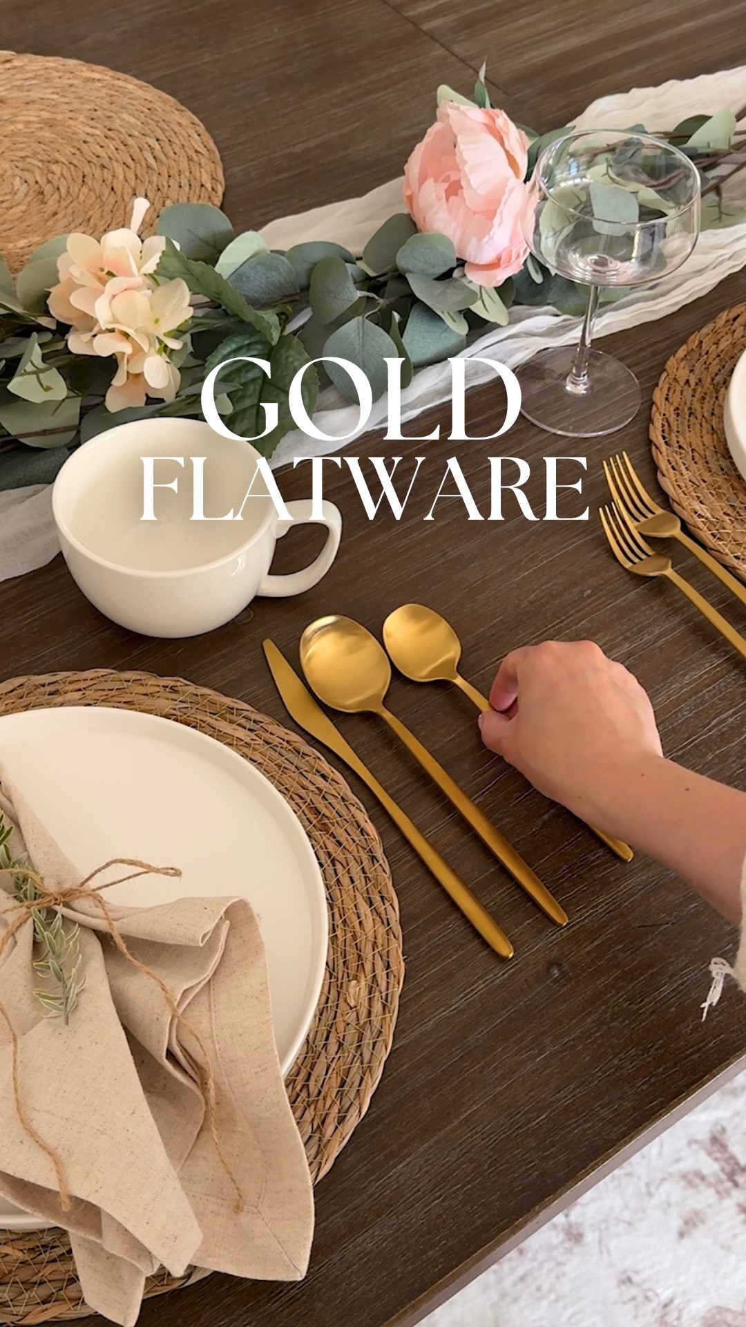 OKAY this is the most stunning set of flatware ✨ non-toxic, durable, and the PERFECT way to elevate your dining table! 

#amazon #amazonhome #amazonfinds gold flatware set, amazon kitchen find, durable utensils, nontoxic, gold aesthetic, table setting, dinnerware, amazon must have

#LTKSaleAlert #LTKfoodie #LTKHome
