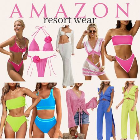 Amazon swim favorites! 

Vacation outfit / swim / cover up / resort wear / two piece sets / Amazon finds 



#LTKtravel #LTKSeasonal #LTKswim