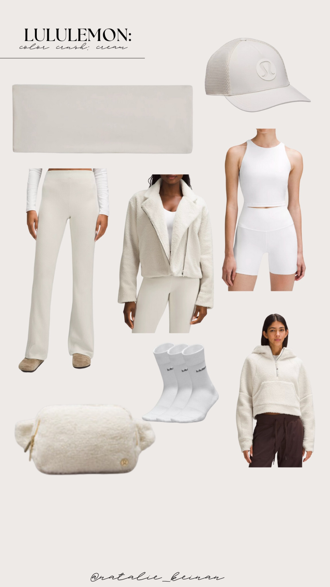 Lululemon 
Color crush: cream

#LTKGiftGuide #LTKCyberWeek #LTKSeasonal
