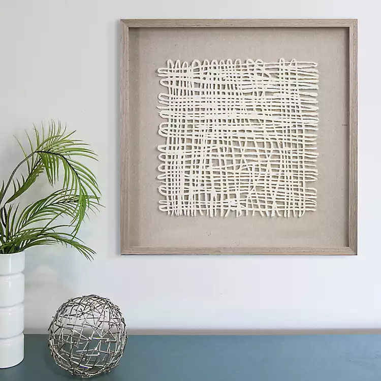Natural String Art Wall Plaque | Kirkland's Home