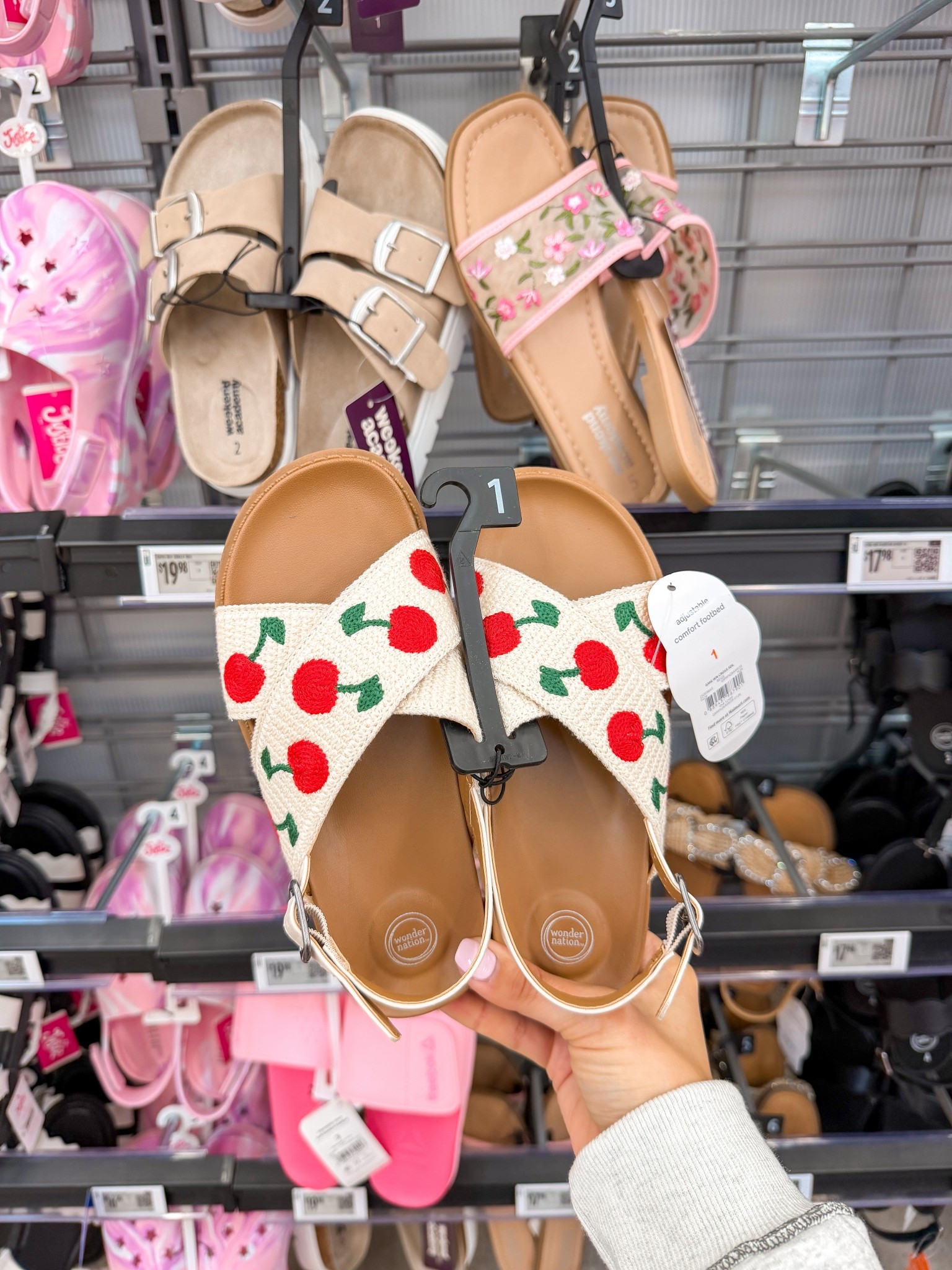 New girls sandals at Walmart! 

#LTKKids
