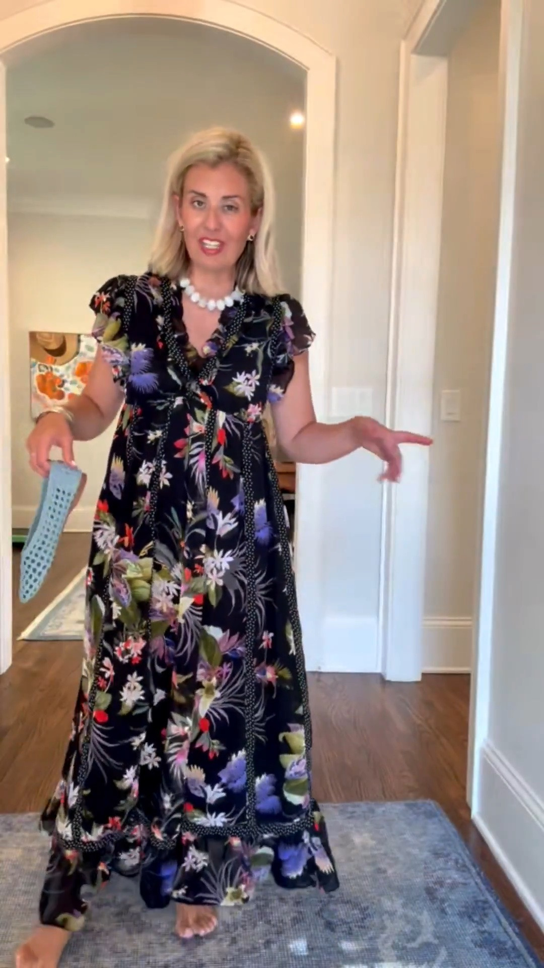 This is a dress that is very similar from last year and we sold it out!! I’m loving this year‘s version as well. I’m in XS dress.

#LTKdayinmylife #LTKOver40 #LTKSeasonal