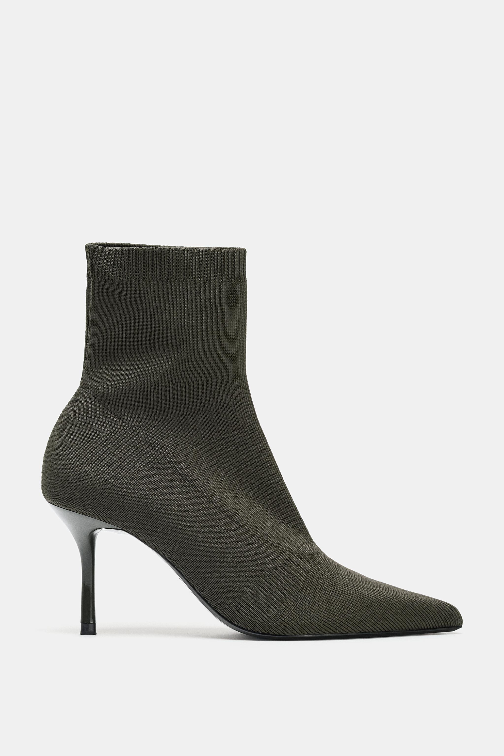 FABRIC ANKLE BOOT | Zara US