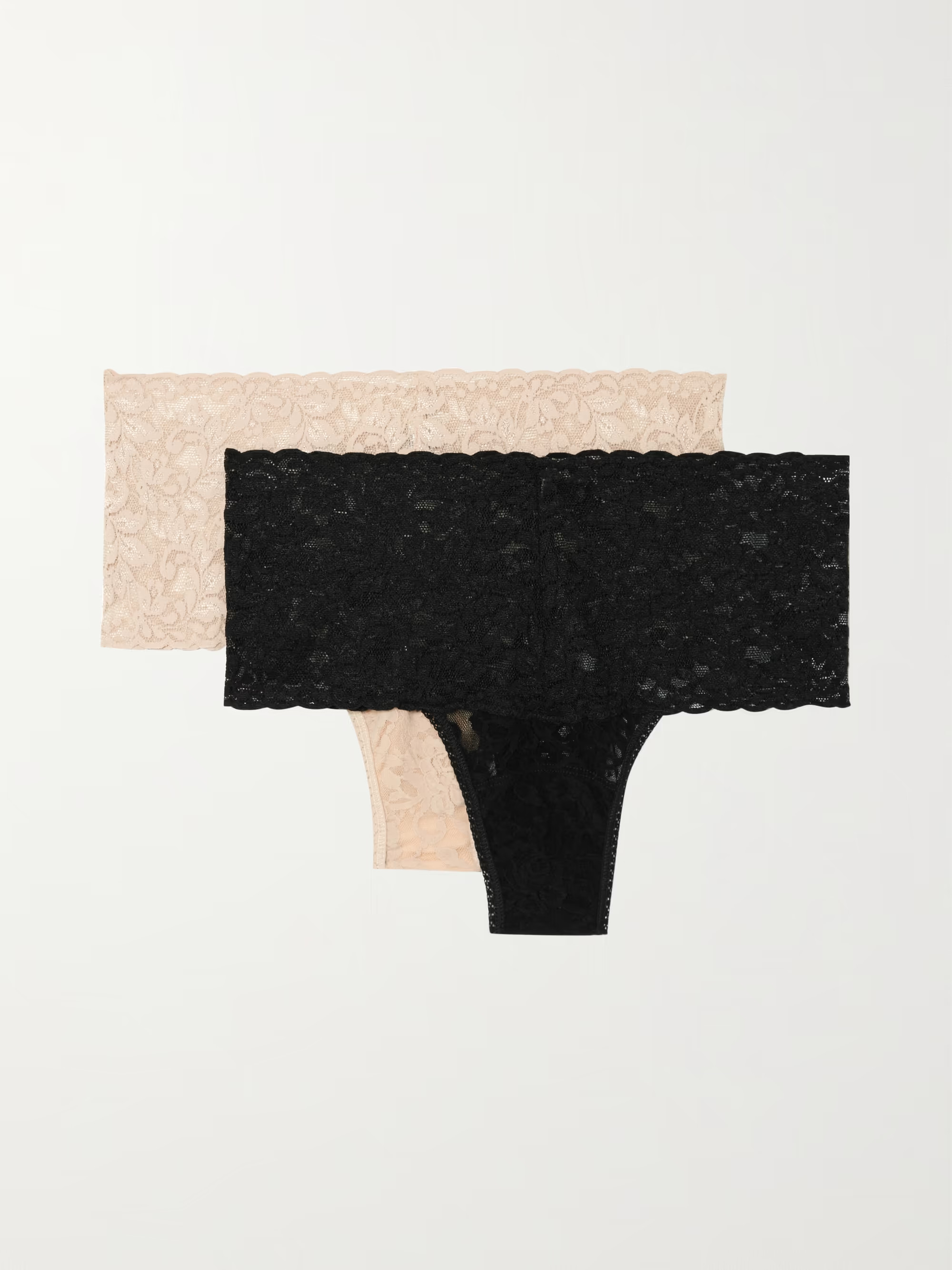 + NET SUSTAIN Retro set of two stretch-lace thongs | NET-A-PORTER (UK & EU)