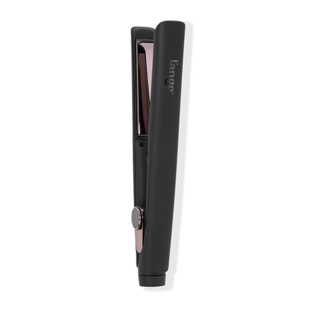 L'ANGE HAIR Le Titane Titanium Flat Iron | Hair Straightener with Curved Edges for Versatile Styl... | Amazon (US)