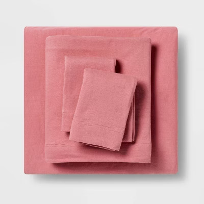 Solid Jersey Sheet Set - Room Essentials™ | Target