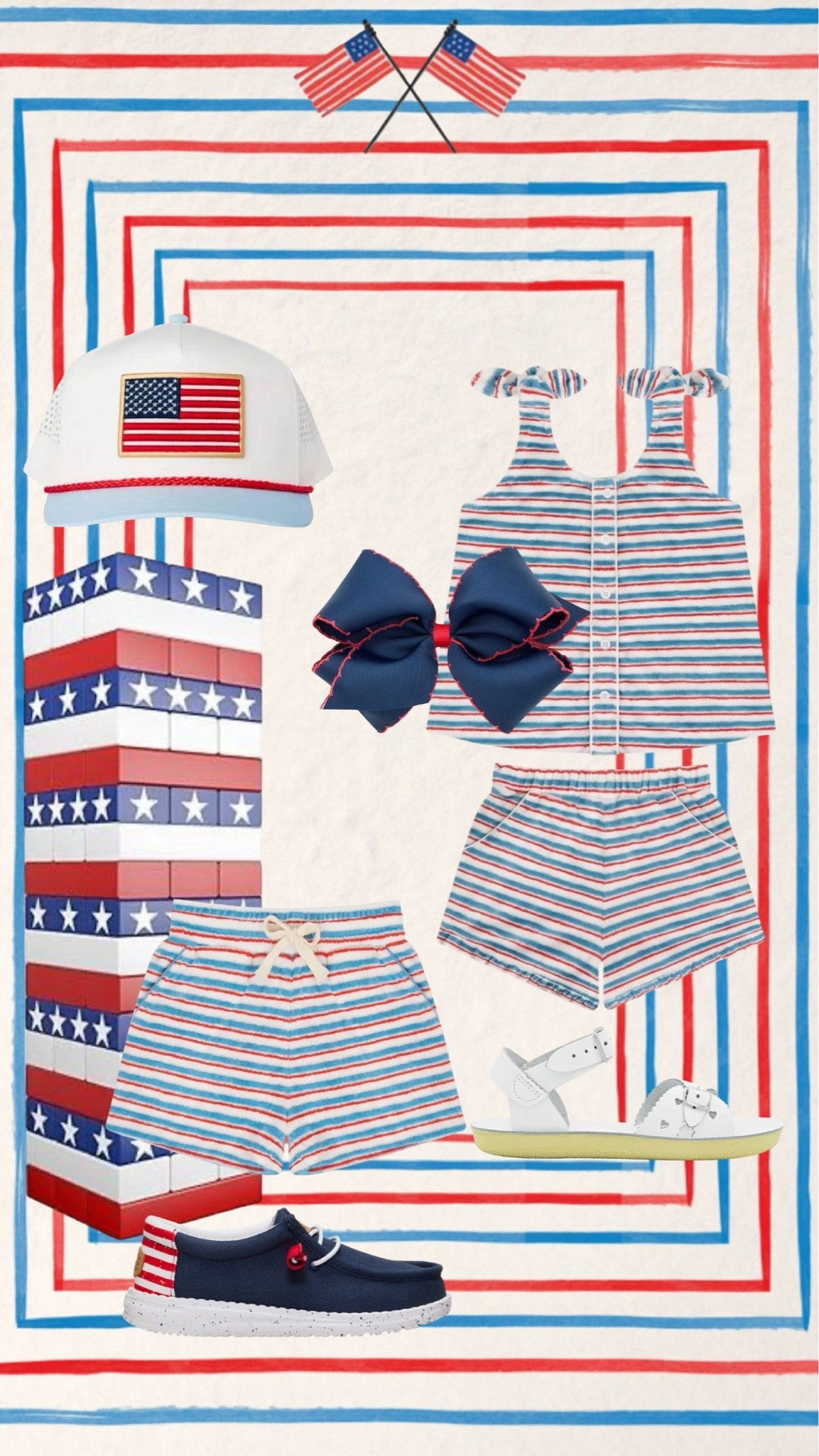 RED WHITE JENGA!

#LTKSeasonal #LTKKids #LTKTravel