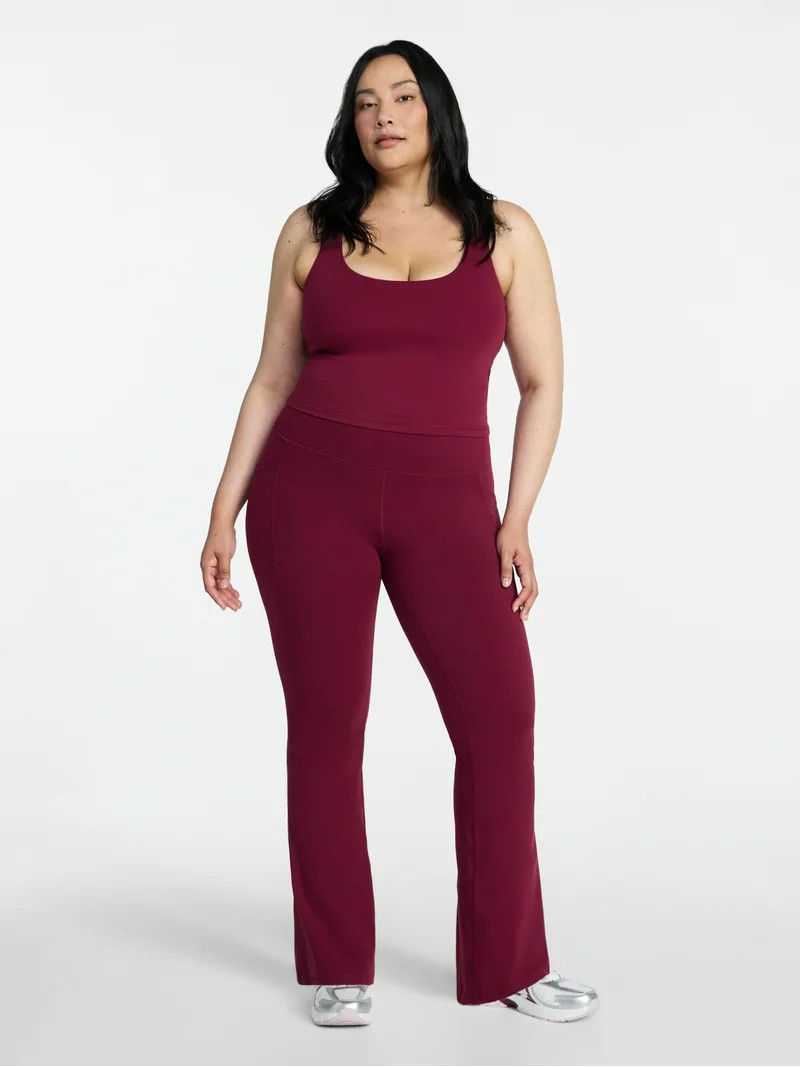 Avia4.6 stars out of 27 reviews(4.6)|27 Avia Women's and Women's Plus SoftSculpt Flare Leggings, ... | Walmart (US)