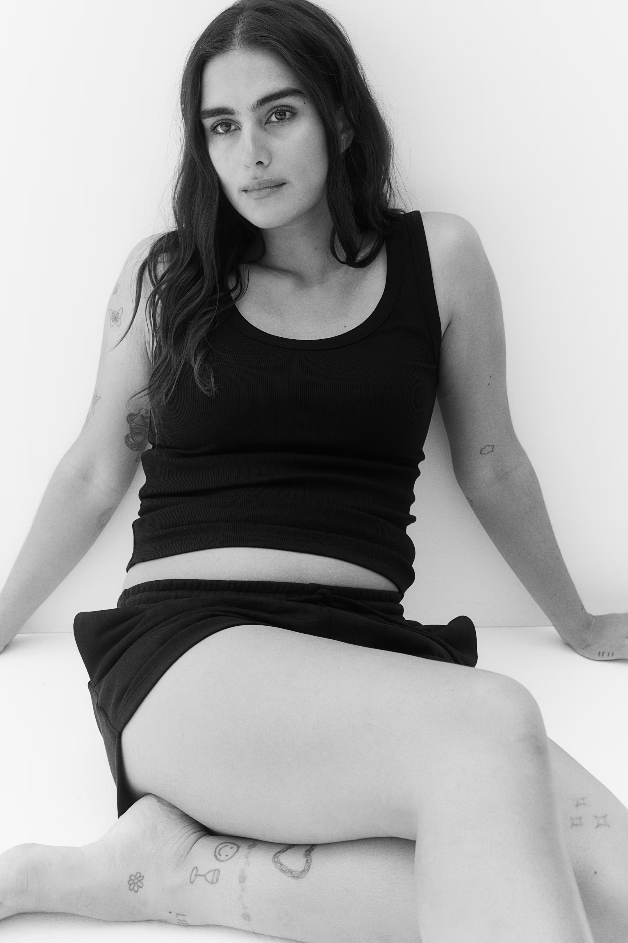 Ribbed vest top | H&M (UK, MY, IN, SG, PH, TW, HK)