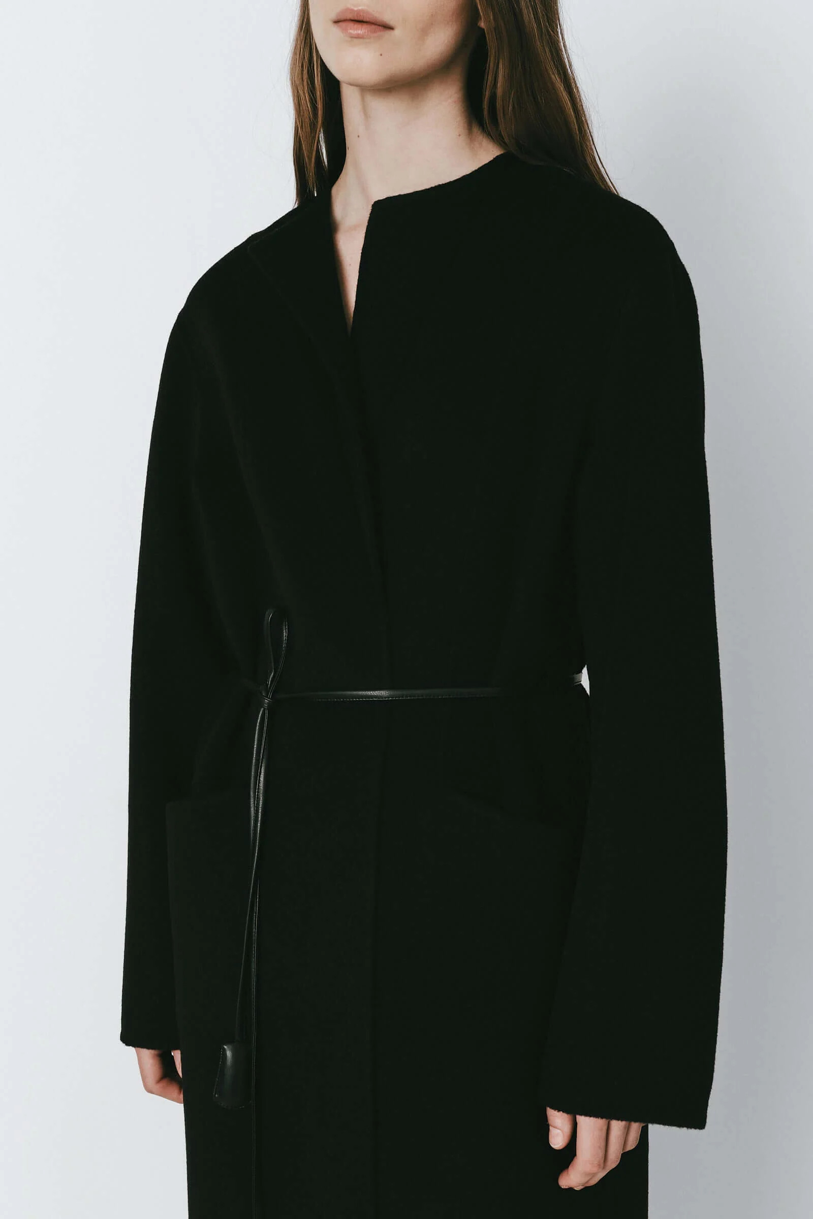 Mathé Wool & Cashmere Blend Belted Double-Faced Coat | Rue Sophie | Rue Sophie