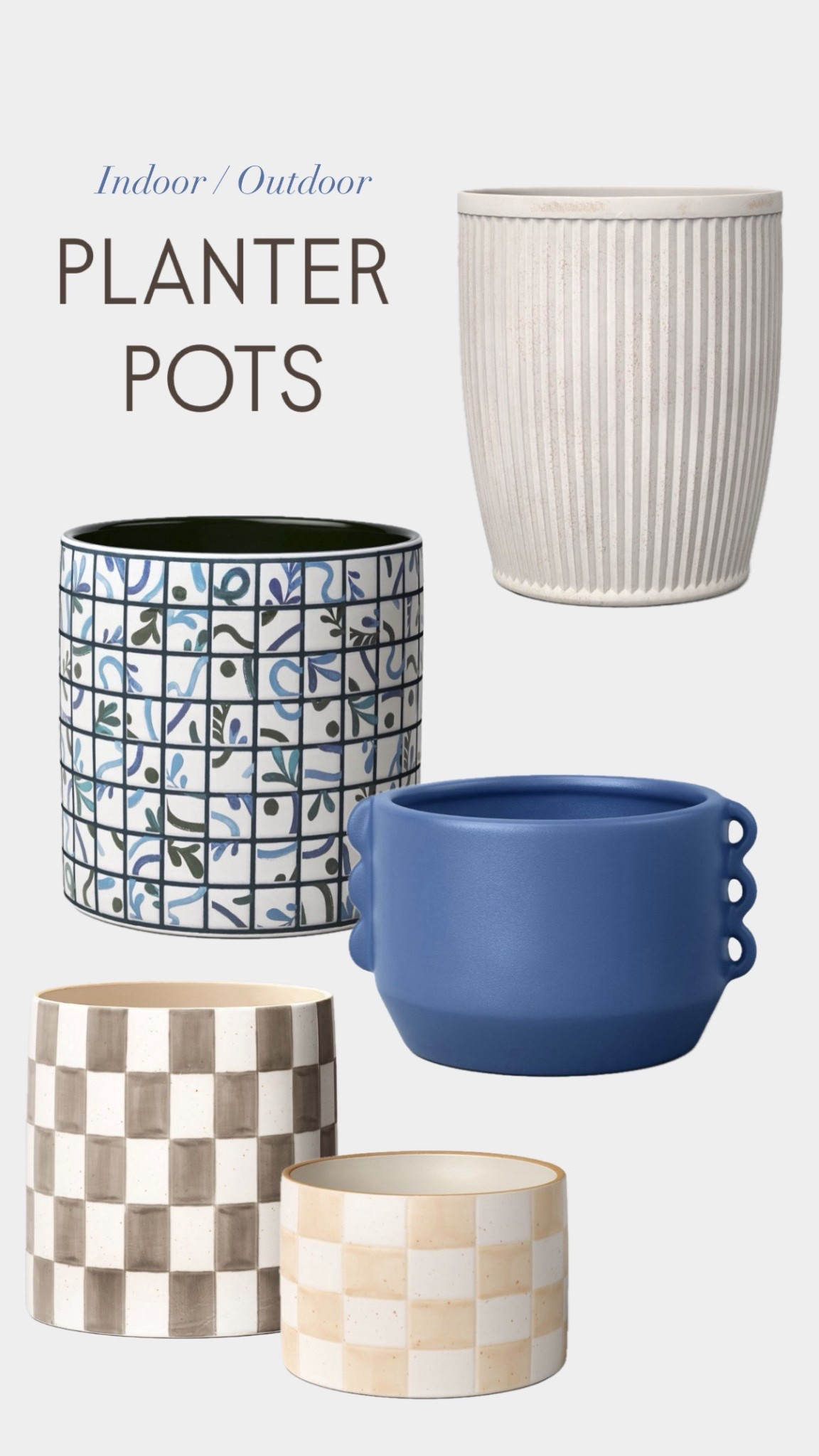 Indoor / Outdoor Planter Pots

#LTKHome #LTKSpringSale #LTKSeasonal