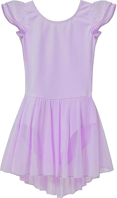 Toddler Girls Ballet Dresses Leotards with Skirt Dance Dress Ballerina Tutu Outfit | Amazon (US)