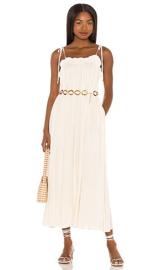 Leif Maxi Dress in Whisper White | Revolve Clothing (Global)