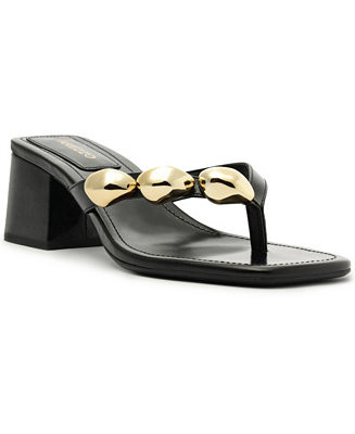 Arezzo Women's Sunny Mid-Block Sandals - Macy's | Macy's