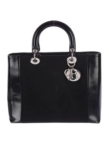 Christian Dior Woven Lady Dior Bag | The Real Real, Inc.