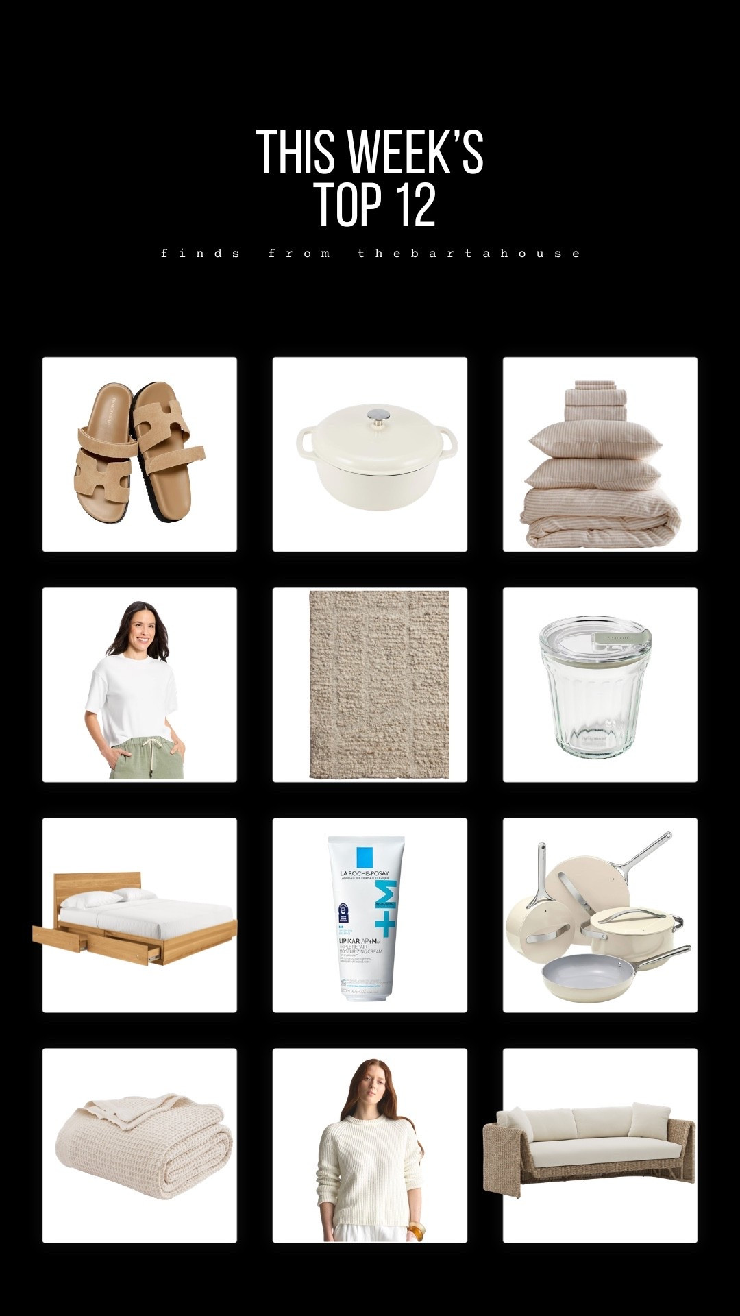 This weeks top 12!
The bed is not linkable but it’s the Room & Board Hudson storage bed in white oak rye stain. 

#LTKootd #LTKSaleAlert