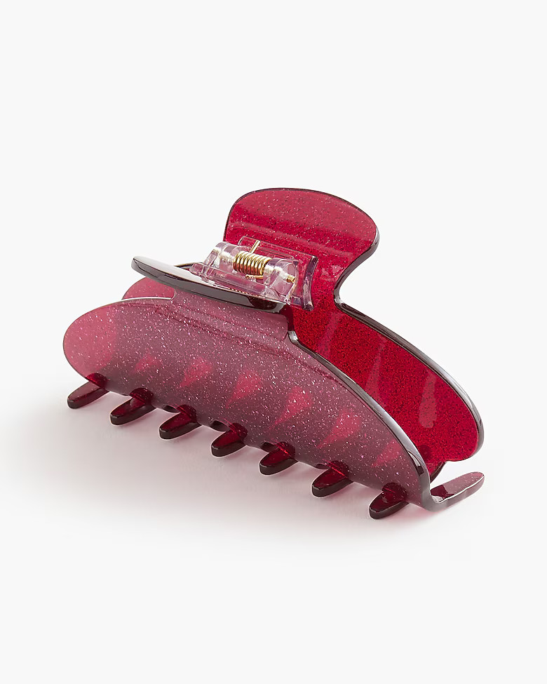 Glitter claw clip | J.Crew Factory