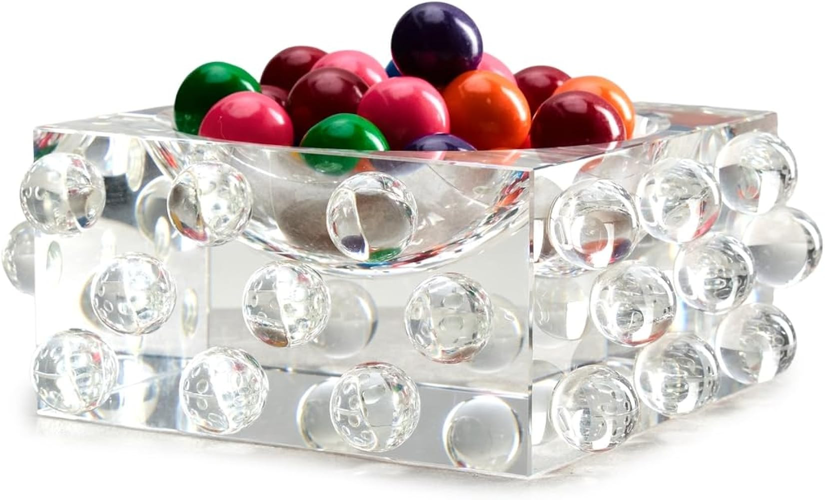 Women's Crystal Glass Bowl Scattered Balls | Amazon (US)
