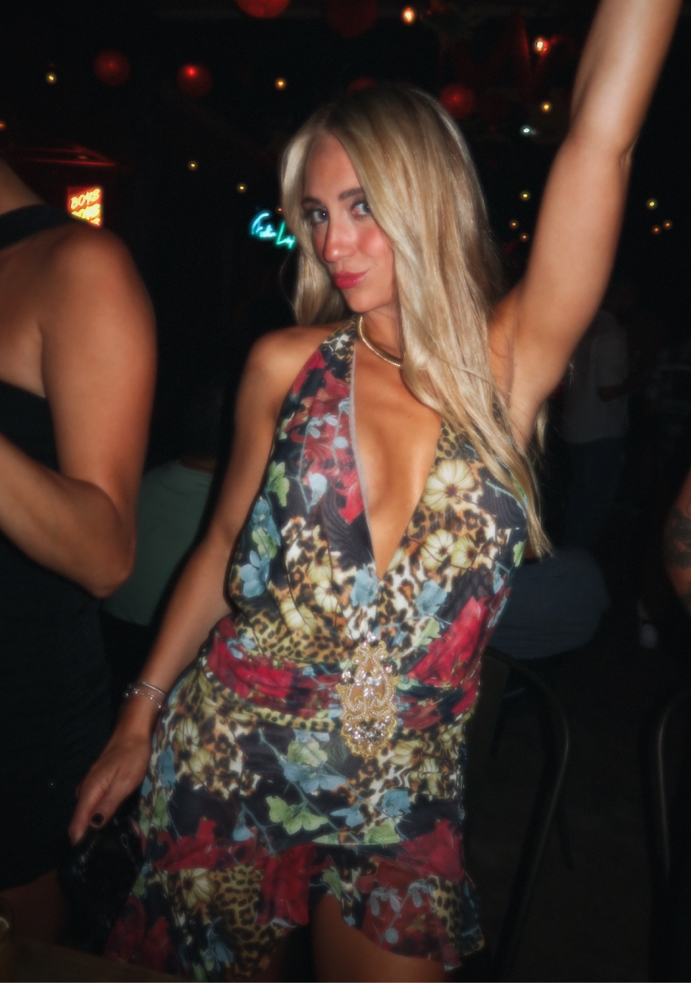 Absolutely obsessed with this dress. So much fun to dance in 💃🏼 The open back is also too perfect 🐆✨

#LTKNYFW #LTKParties #LTKBeauty