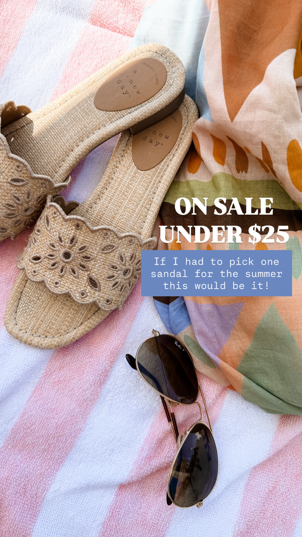 My favorite Target sandals from this year are on sale! 👏🏼 I will be living in these all summer long!

Loverly Grey, Target sale, Memorial Day sale, summer sandals, sandals 

#LTKSeasonal #LTKSaleAlert
