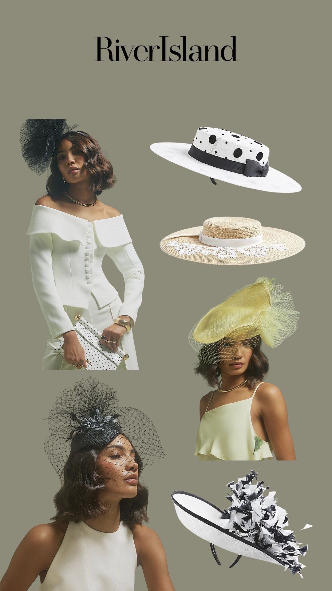 River island x EdwinaIbbotson collection 
Just in time for ladies day 