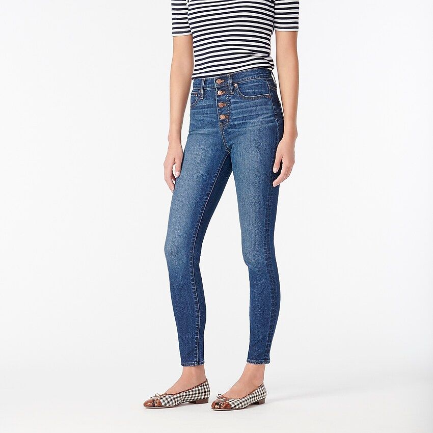 10" highest-rise toothpick jean in Old Town wash | J.Crew US