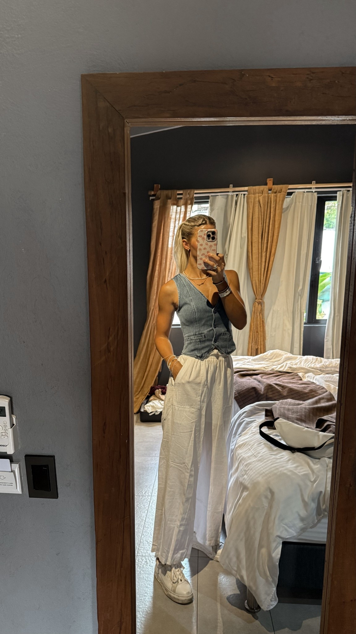 Outfit linked 🤍 

#LTKSeasonal #LTKFindsUnder100 #LTKSummerEdit #outfitideas #summeroutfit #whitesneakers #linenpants #summertop #resortwear #traveloutfit #lulus 

#LTKStyleTip #LTKU #LTKTravel