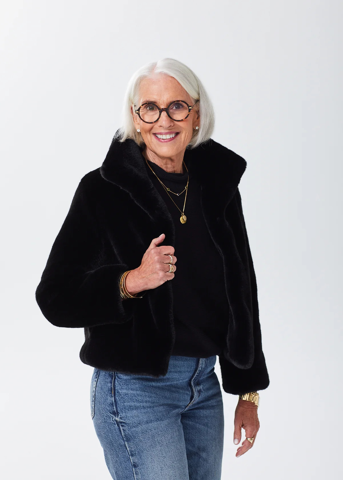 The Faux Fur Jacket | Alice Walk