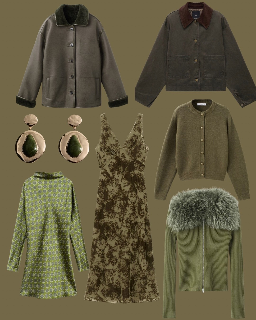 Mango’s best greens! The best color for this season 🍀

#LTKCyberWeek #LTKootd #LTKHoliday