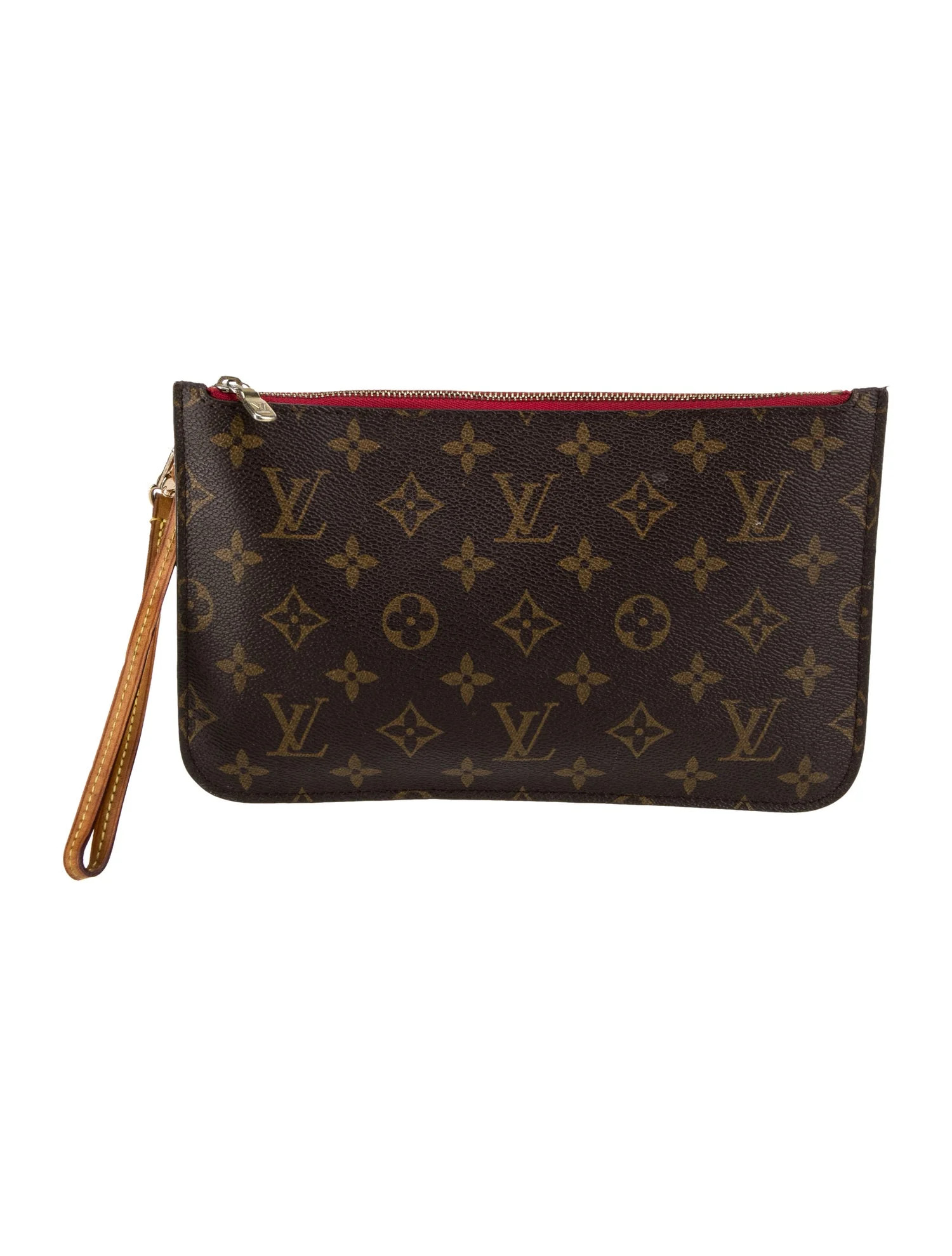 LV Monogram Neverfull Pouch | The RealReal