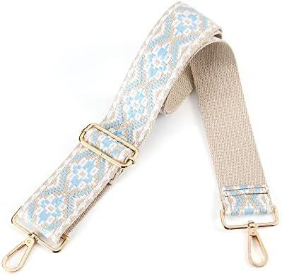 Purse Strap Replacement Crossbody Adjustable Wide Belt for Shoulder Strap Bag Strap Handbag Canvas | Amazon (US)