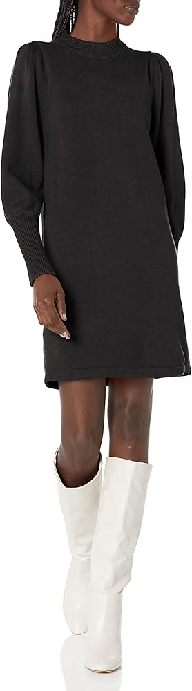 French Connection Women's Babysoft Balloon Sleeve Dress | Amazon (US)