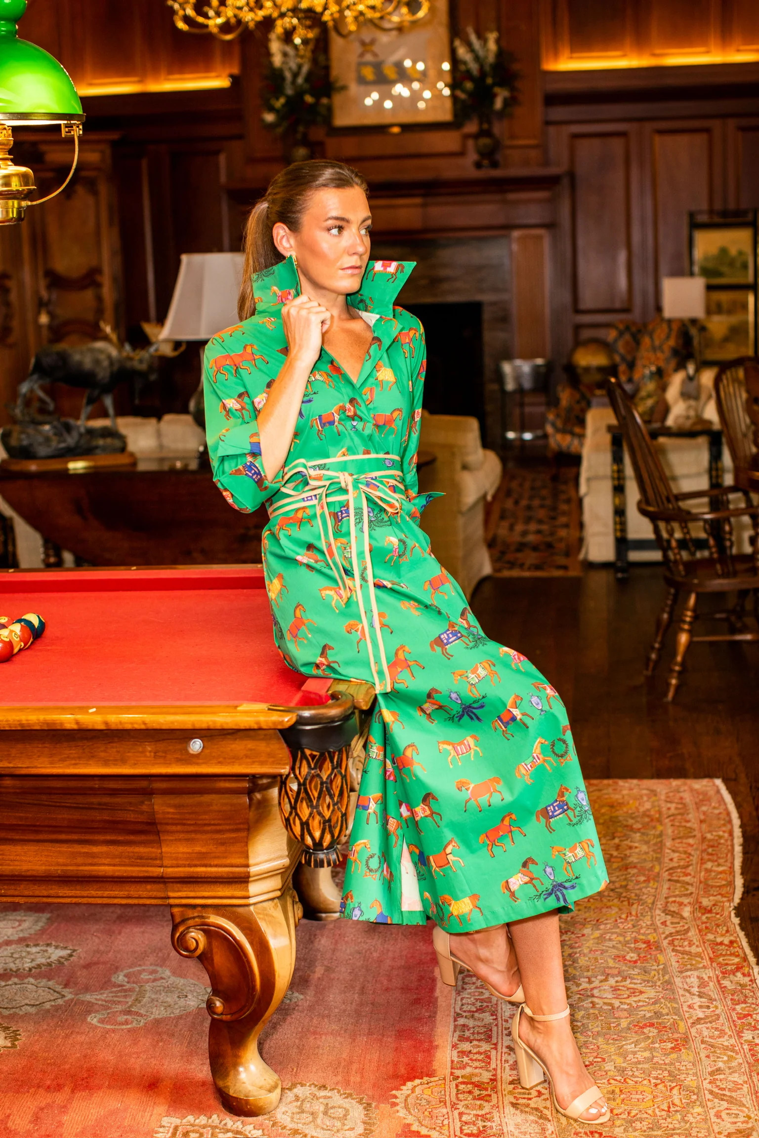 High Horse© Ruthie Shirt Dress Long | House Of MBR