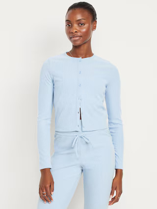 Ribbed Cardigan Sweater | Old Navy (US)