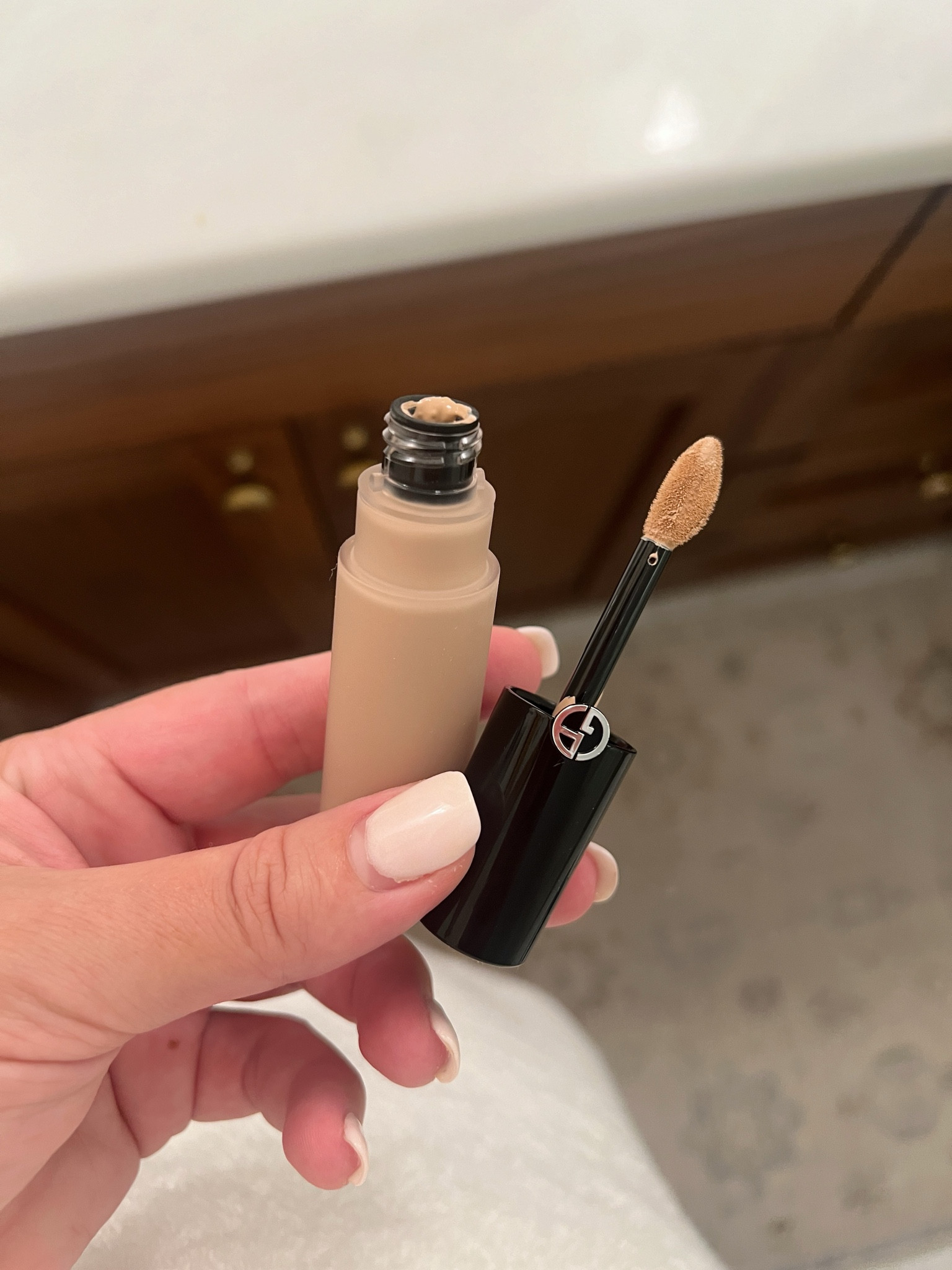 Undereye concealer in shade 5 - lightweight but good coverage!

#LTKBeauty