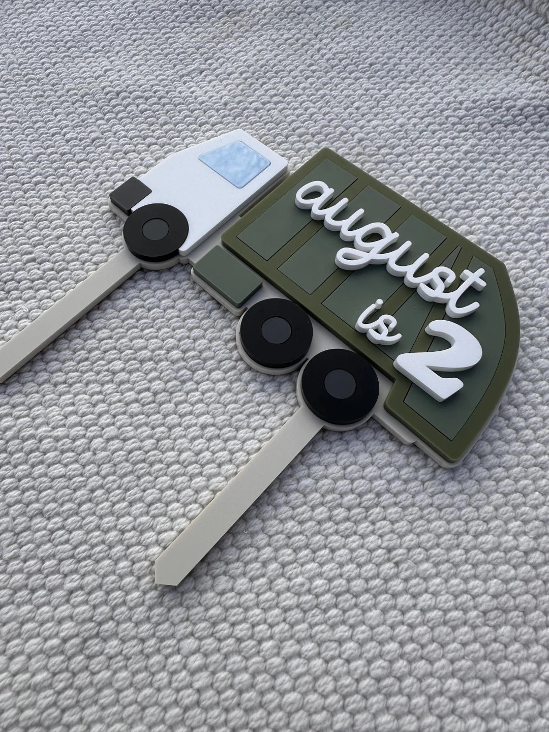 Trash bash cake topper | Garbage Truck cake topper | Personalized toddler boy cake topper | trash... | Etsy (US)