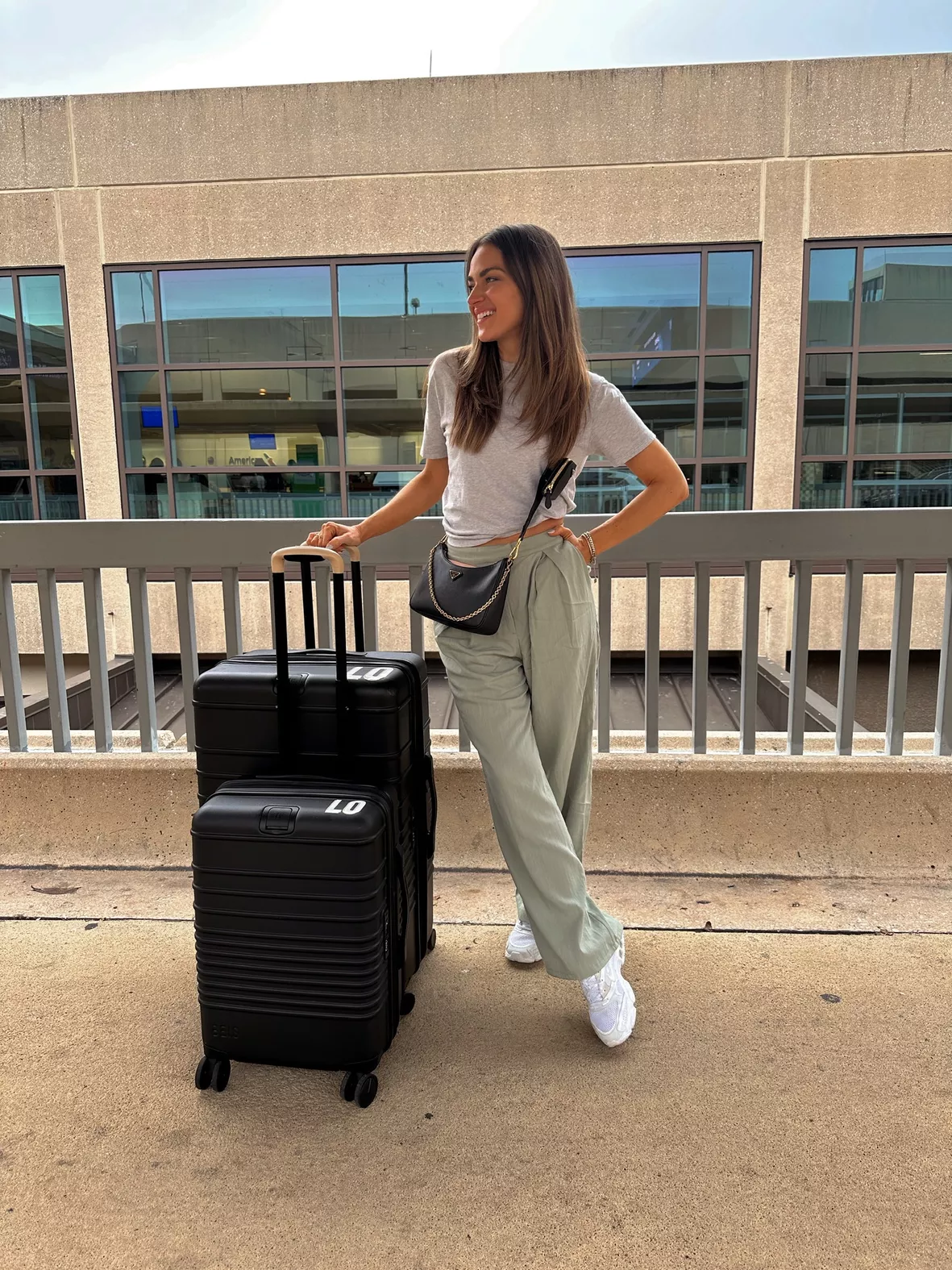 LTK - Hi lovelies, I'm Iva Nikolina Jurić and I'll be taking over  Liketoknow.it.europe all day showing my travel looks and tips on styling  your favourite #LTKitbag. First up: these nude pants