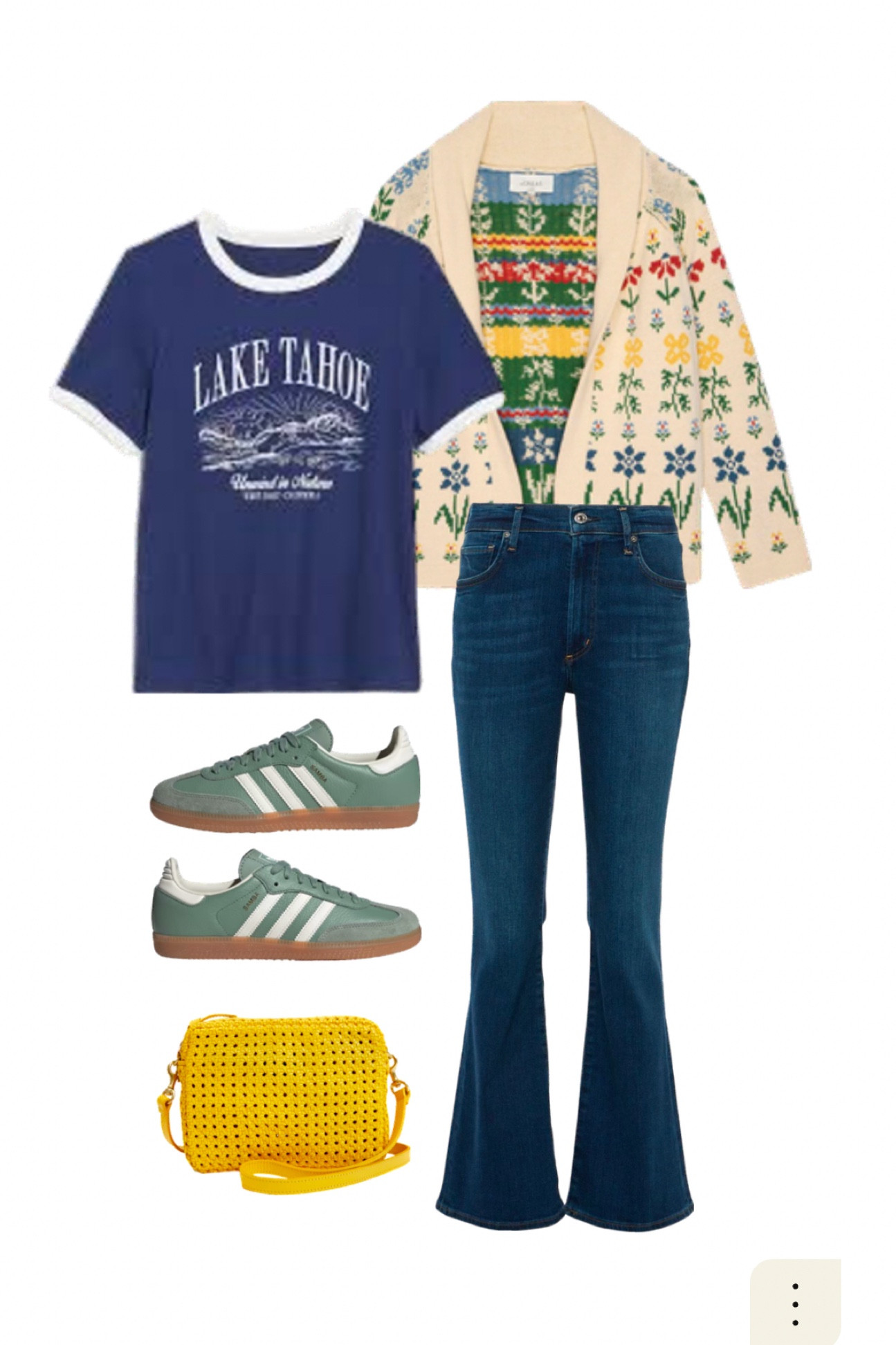 OOTD 1/2/25

Tee is old from Old Navy. Sweater is The Garden Lodge Cardigan from The GREAT. Bag is old Clare V. Sneakers are old Sambas  

#LTKStyleTip #LTKShoeCrush #LTKItBag