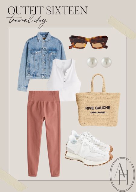 Cute and comfortable travel day look. I love these joggers and New Balance sneakers. 

#LTKFind #LTKSeasonal #LTKstyletip