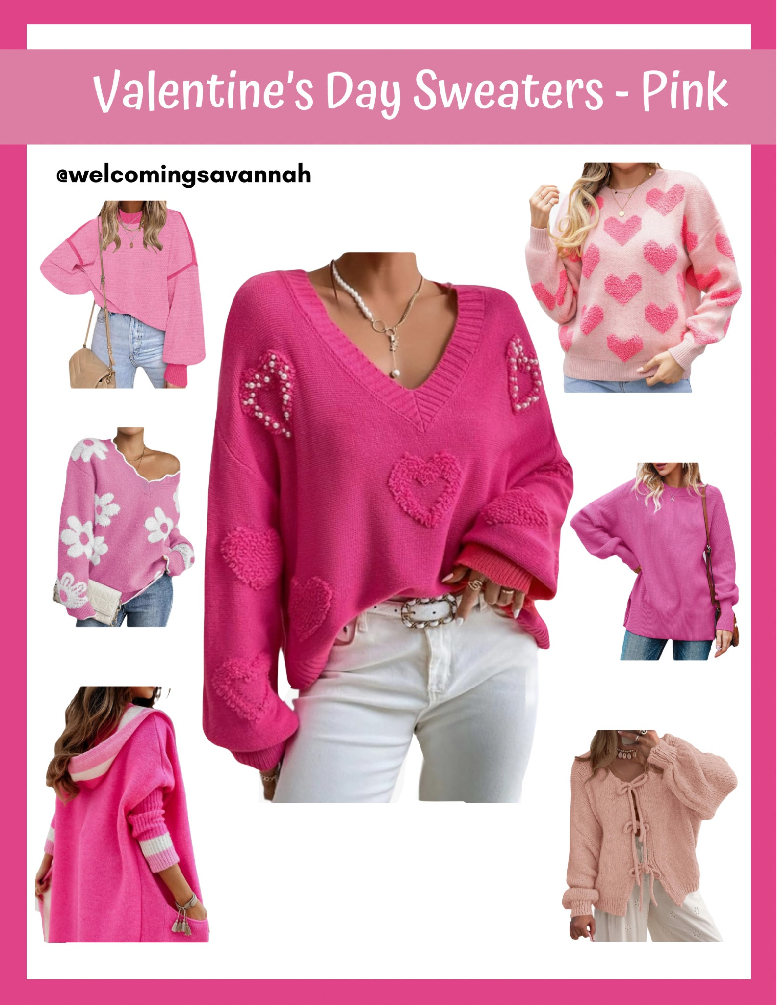 Valentine’s Day sweaters - pink addition

#LTKStyleTip #LTKSeasonal #LTKGiftGuide