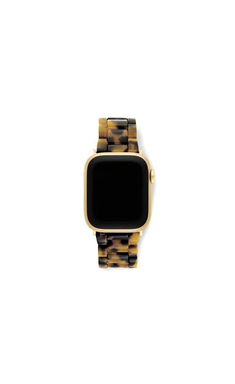 Apple Watch Band in Classic Tortoise Universal / Black Hardware | Maisonette