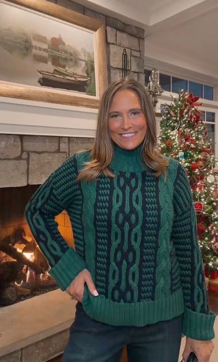 The cutest turtleneck sweater for the winter season. It is thick, keeps you warm, and is part of Talbots new arrivals. Pair it with jeans for a casual look or style it with trousers for a winter workwear outfit.

#LTKOver40 #LTKSeasonal #LTKMidsize
