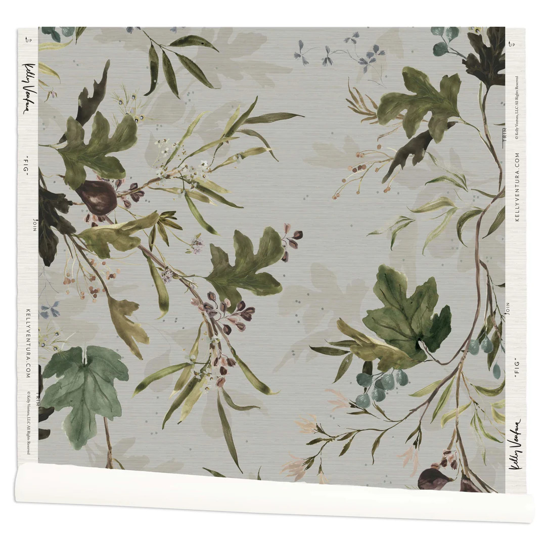 Fig Grasscloth Wallpaper | Stoffer Home
